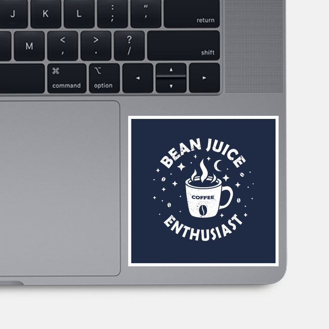 Bean Juice Enthusiast-None-Glossy-Sticker-erion_designs