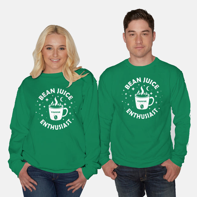 Bean Juice Enthusiast-Unisex-Crew Neck-Sweatshirt-erion_designs