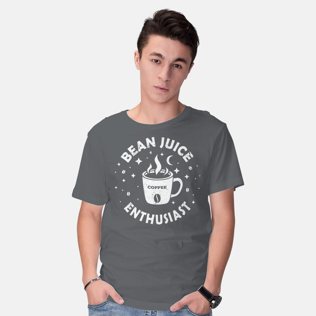 Bean Juice Enthusiast-Mens-Basic-Tee-erion_designs