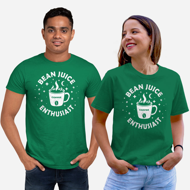 Bean Juice Enthusiast-Unisex-Basic-Tee-erion_designs