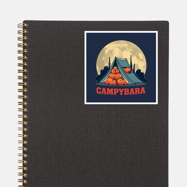 Campy-bara-None-Glossy-Sticker-erion_designs