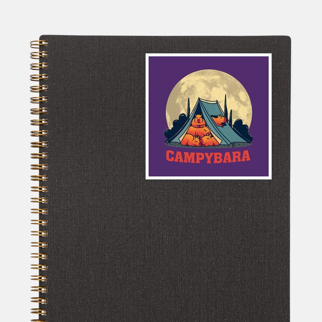 Campy-bara-None-Glossy-Sticker-erion_designs