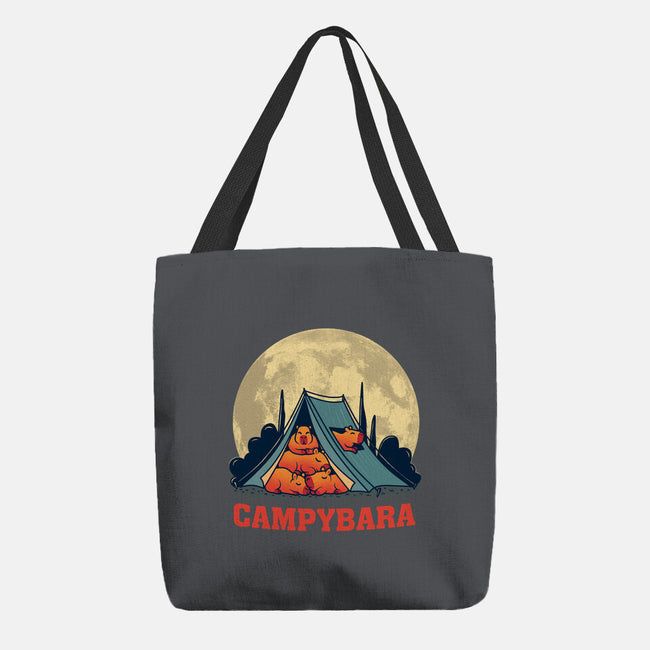 Campy-bara-None-Basic Tote-Bag-erion_designs