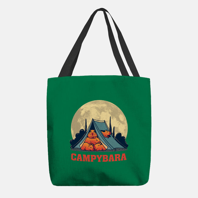 Campy-bara-None-Basic Tote-Bag-erion_designs