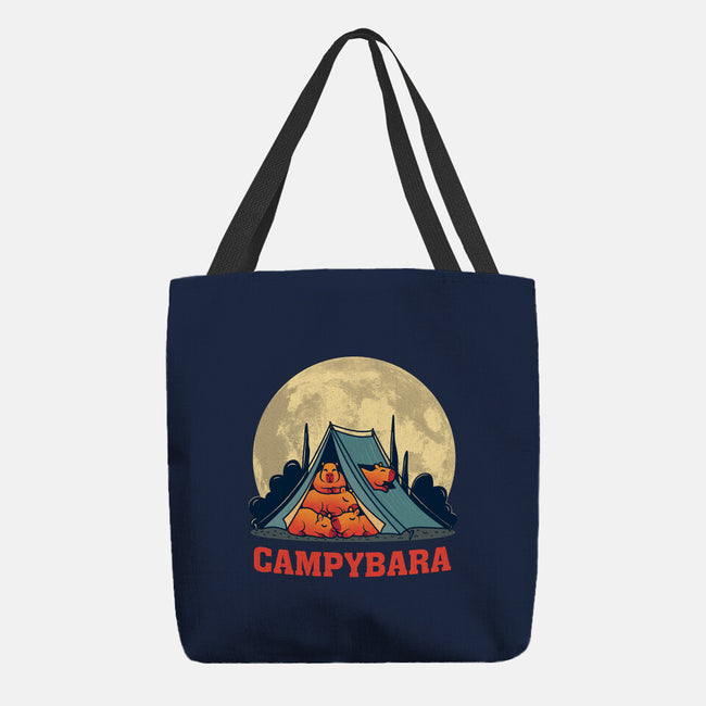 Campy-bara-None-Basic Tote-Bag-erion_designs