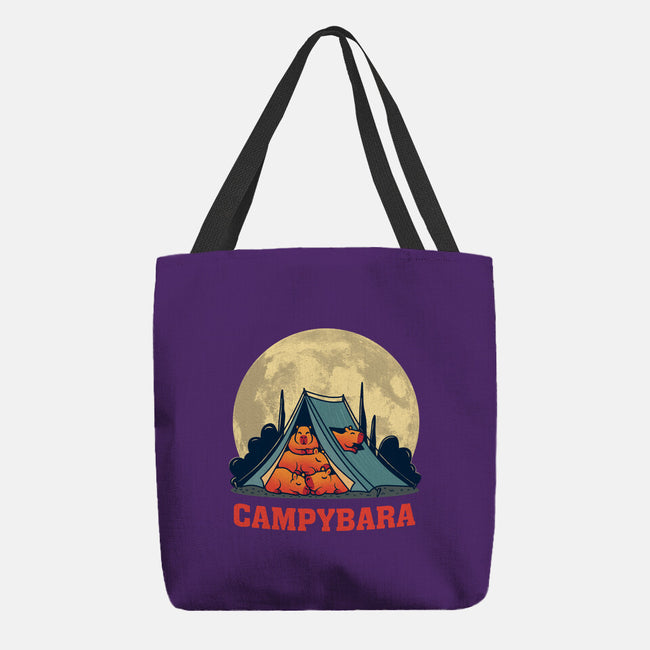 Campy-bara-None-Basic Tote-Bag-erion_designs