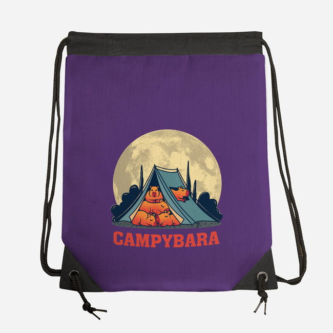 Campy-bara-None-Drawstring-Bag-erion_designs