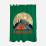Campy-bara-None-Polyester-Shower Curtain-erion_designs