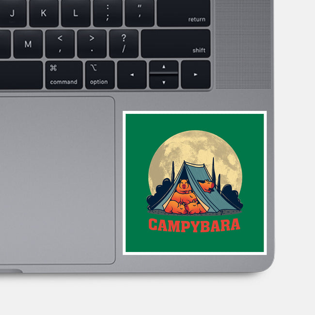 Campy-bara-None-Glossy-Sticker-erion_designs