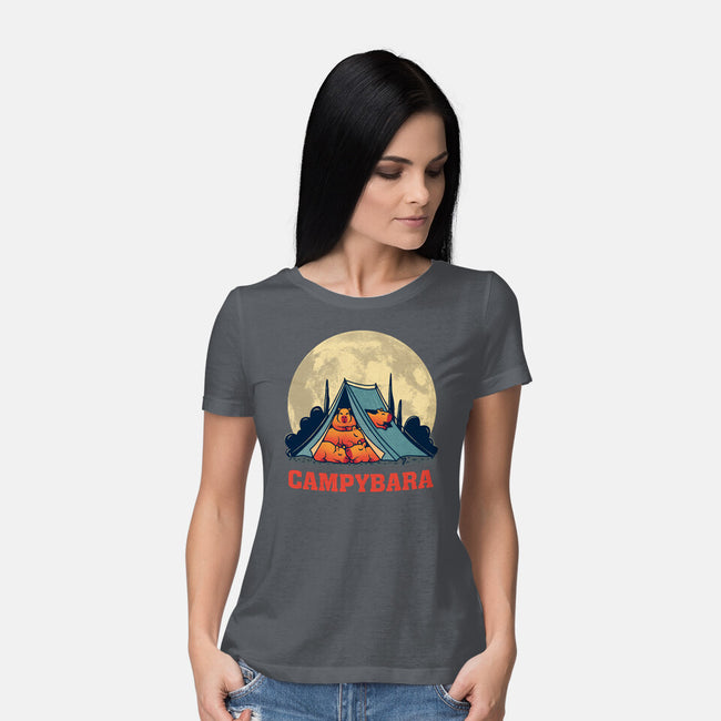 Campy-bara-Womens-Basic-Tee-erion_designs