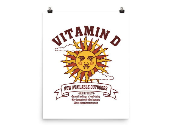 Now Available Outside