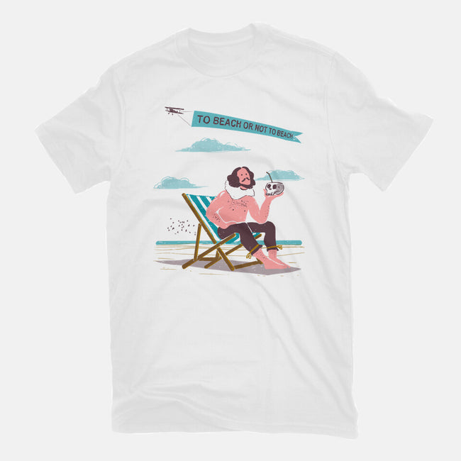 To Beach Or Not To Beach-Youth-Basic-Tee-kharmazero