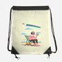 To Beach Or Not To Beach-None-Drawstring-Bag-kharmazero