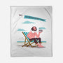 To Beach Or Not To Beach-None-Fleece-Blanket-kharmazero
