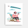 To Beach Or Not To Beach-None-Stretched-Canvas-kharmazero