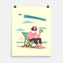 To Beach Or Not To Beach-None-Matte-Poster-kharmazero