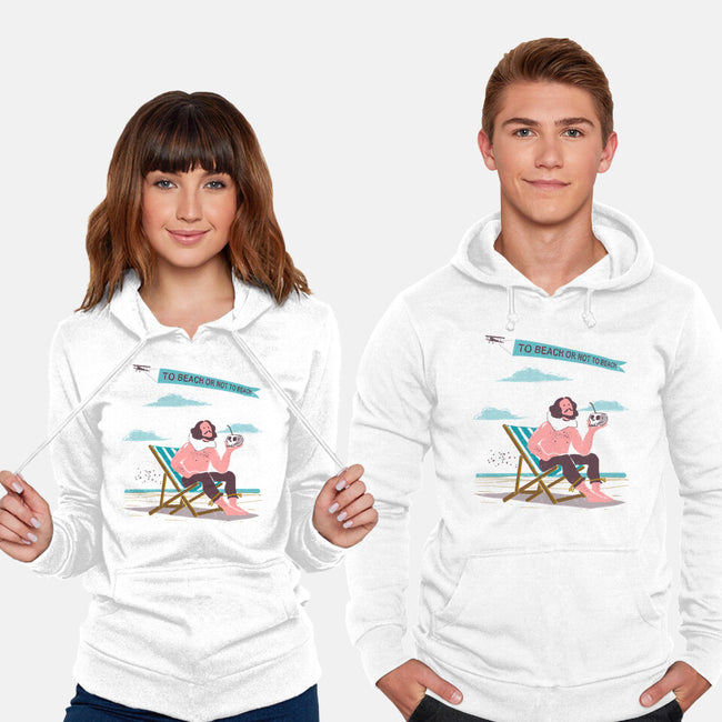 To Beach Or Not To Beach-Unisex-Pullover-Sweatshirt-kharmazero