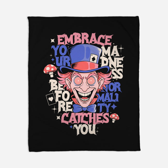 Embrace Your Madness-None-Fleece-Blanket-Eoli Studio