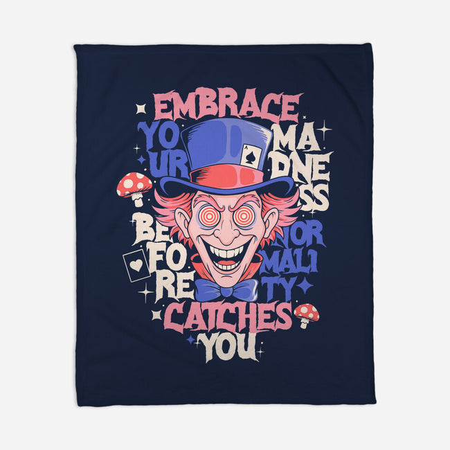 Embrace Your Madness-None-Fleece-Blanket-Eoli Studio