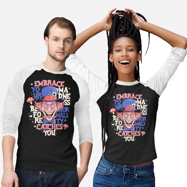 Embrace Your Madness-Unisex-Baseball-Tee-Eoli Studio