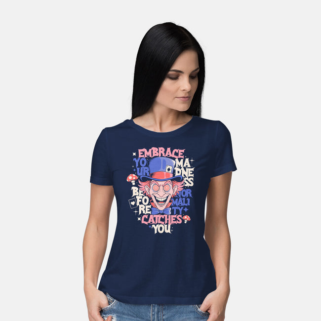 Embrace Your Madness-Womens-Basic-Tee-Eoli Studio