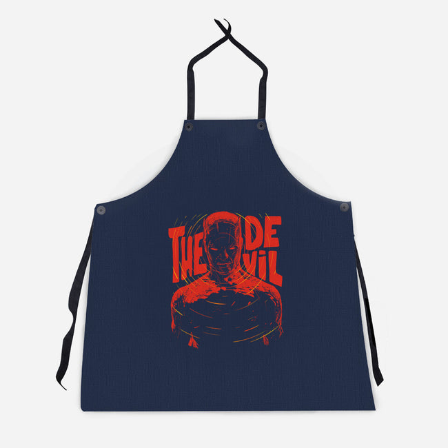 I See A City On Fire-Unisex-Kitchen-Apron-kharmazero