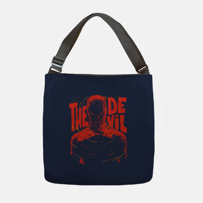 I See A City On Fire-None-Adjustable Tote-Bag-kharmazero