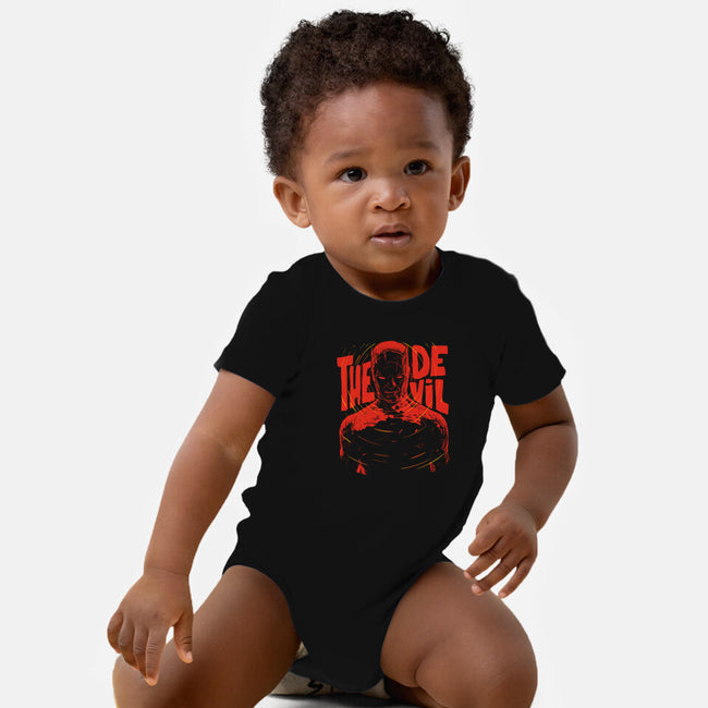 I See A City On Fire-Baby-Basic-Onesie-kharmazero
