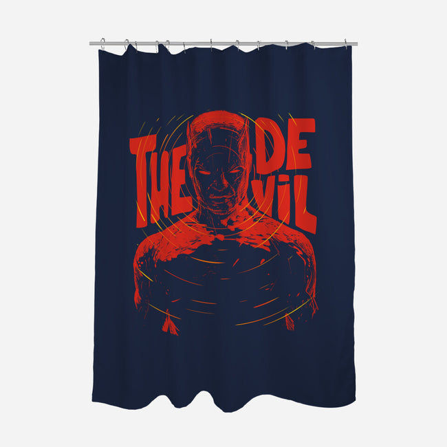 I See A City On Fire-None-Polyester-Shower Curtain-kharmazero
