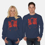 I See A City On Fire-Unisex-Crew Neck-Sweatshirt-kharmazero