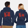 I See A City On Fire-Unisex-Zip-Up-Sweatshirt-kharmazero