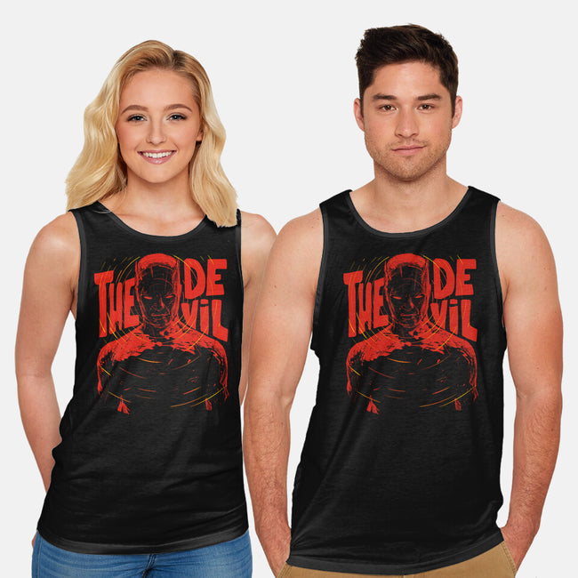 I See A City On Fire-Unisex-Basic-Tank-kharmazero