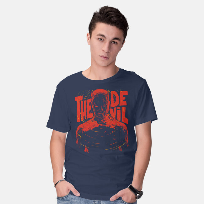 I See A City On Fire-Mens-Basic-Tee-kharmazero