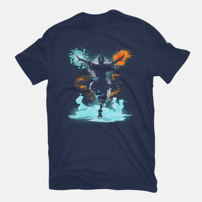 The Elemental Master-Womens-Basic-Tee-kharmazero