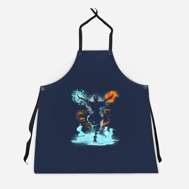 The Elemental Master-Unisex-Kitchen-Apron-kharmazero