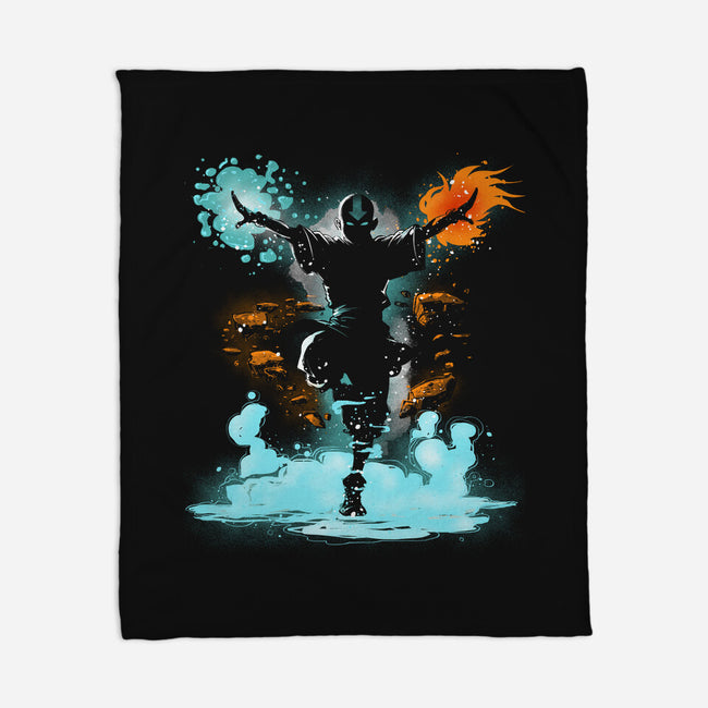 The Elemental Master-None-Fleece-Blanket-kharmazero