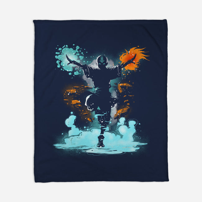 The Elemental Master-None-Fleece-Blanket-kharmazero