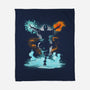 The Elemental Master-None-Fleece-Blanket-kharmazero