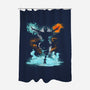 The Elemental Master-None-Polyester-Shower Curtain-kharmazero