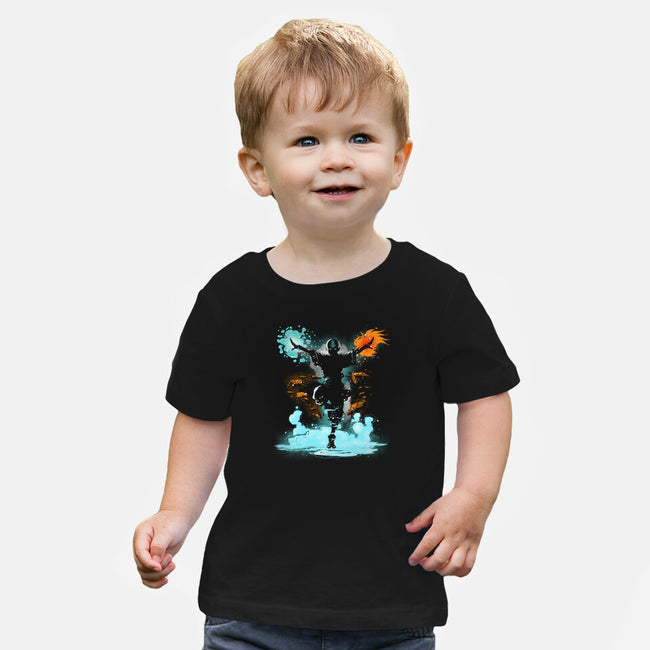 The Elemental Master-Baby-Basic-Tee-kharmazero