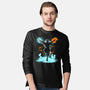 The Elemental Master-Mens-Long Sleeved-Tee-kharmazero