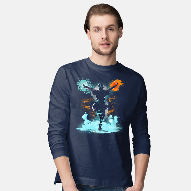 The Elemental Master-Mens-Long Sleeved-Tee-kharmazero
