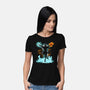 The Elemental Master-Womens-Basic-Tee-kharmazero