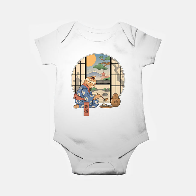 Tea Cat Ceremony-Baby-Basic-Onesie-vp021