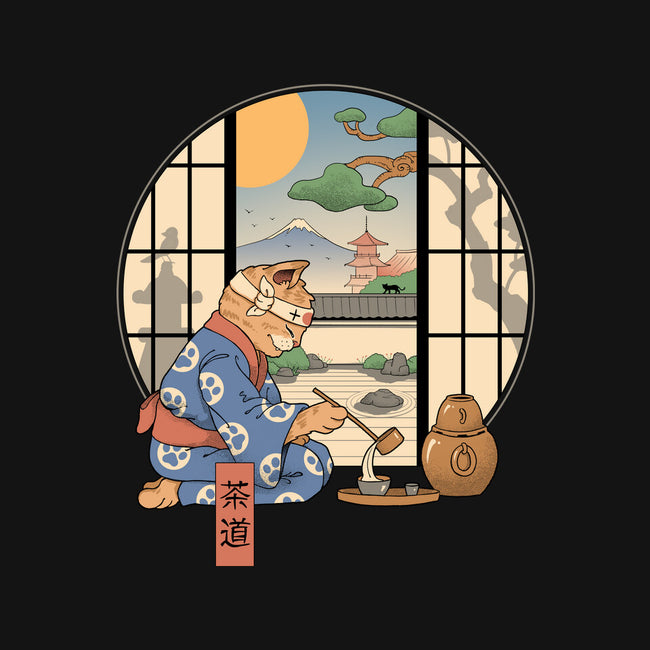 Tea Cat Ceremony-Unisex-Basic-Tee-vp021