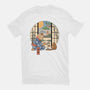 Tea Cat Ceremony-Womens-Fitted-Tee-vp021