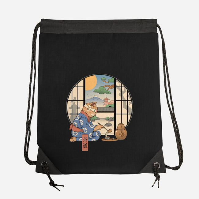Tea Cat Ceremony-None-Drawstring-Bag-vp021