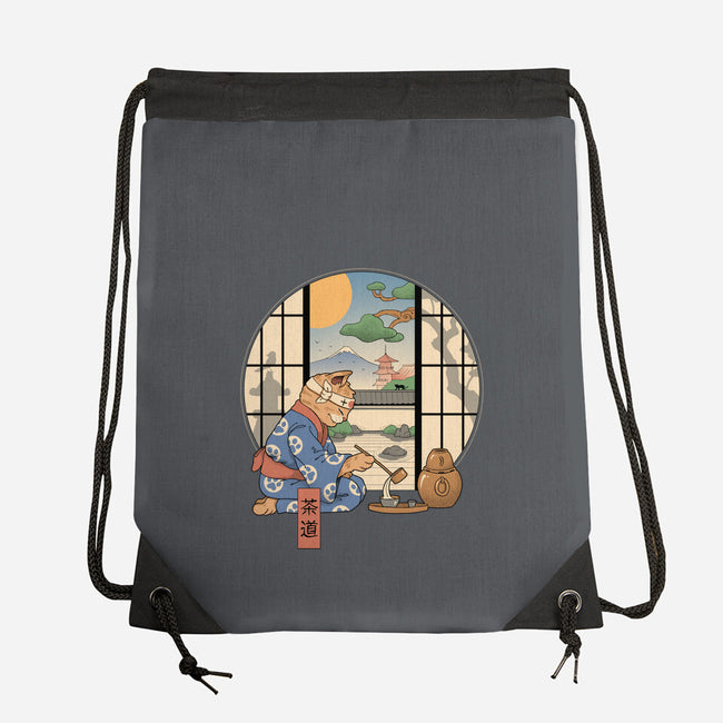 Tea Cat Ceremony-None-Drawstring-Bag-vp021