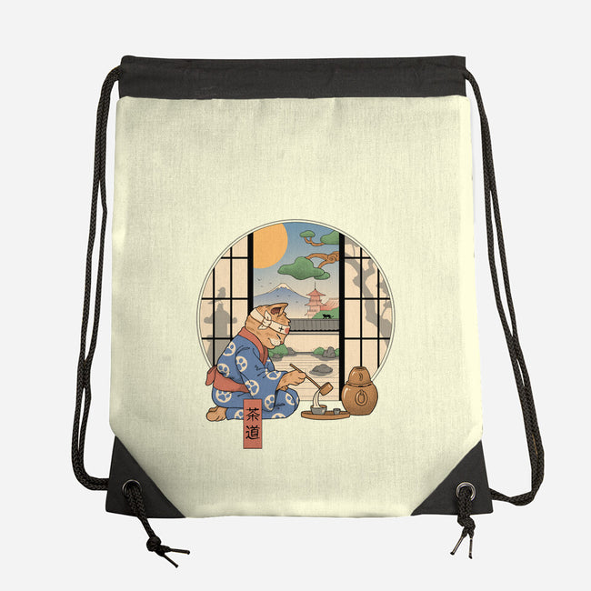 Tea Cat Ceremony-None-Drawstring-Bag-vp021