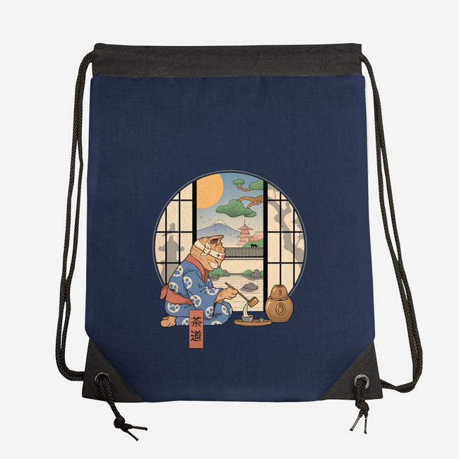 Tea Cat Ceremony-None-Drawstring-Bag-vp021